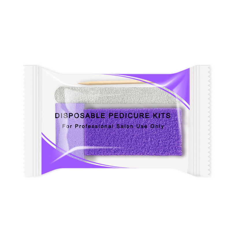 (800 Bộ/Thùng) Bộ dụng cụ chăm sóc móng chân dùng một lần chuyên nghiệp 4 món cho tiệm làm móng số lượng lớn