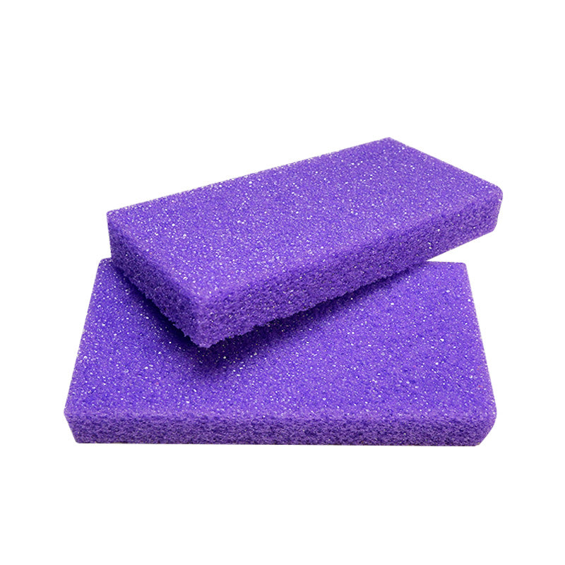 3200 miếng/hộp Miếng bọt biển PU mini dùng một lần dùng trong salon để loại bỏ tế bào chết và chai sần ở bàn chân.
