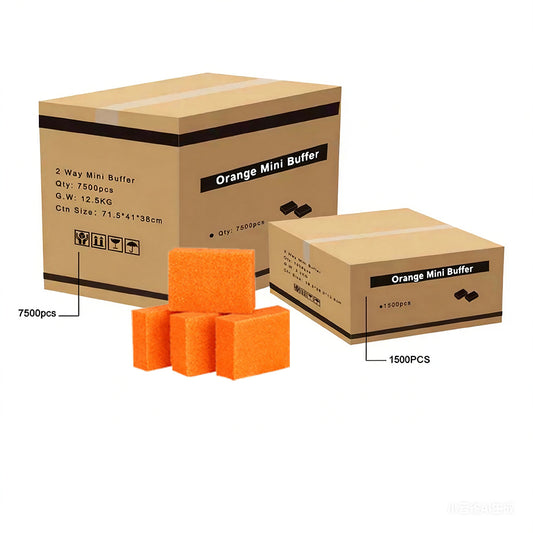 7500 miếng/hộp, dụng cụ mài móng mini chuyên nghiệp 80/100 grit – Giũa hai mặt dùng để chuẩn bị móng gel và acrylic.